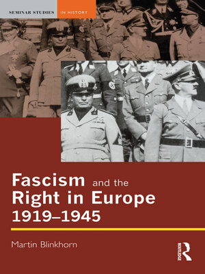 cover image of Fascism and the Right in Europe 1919-1945